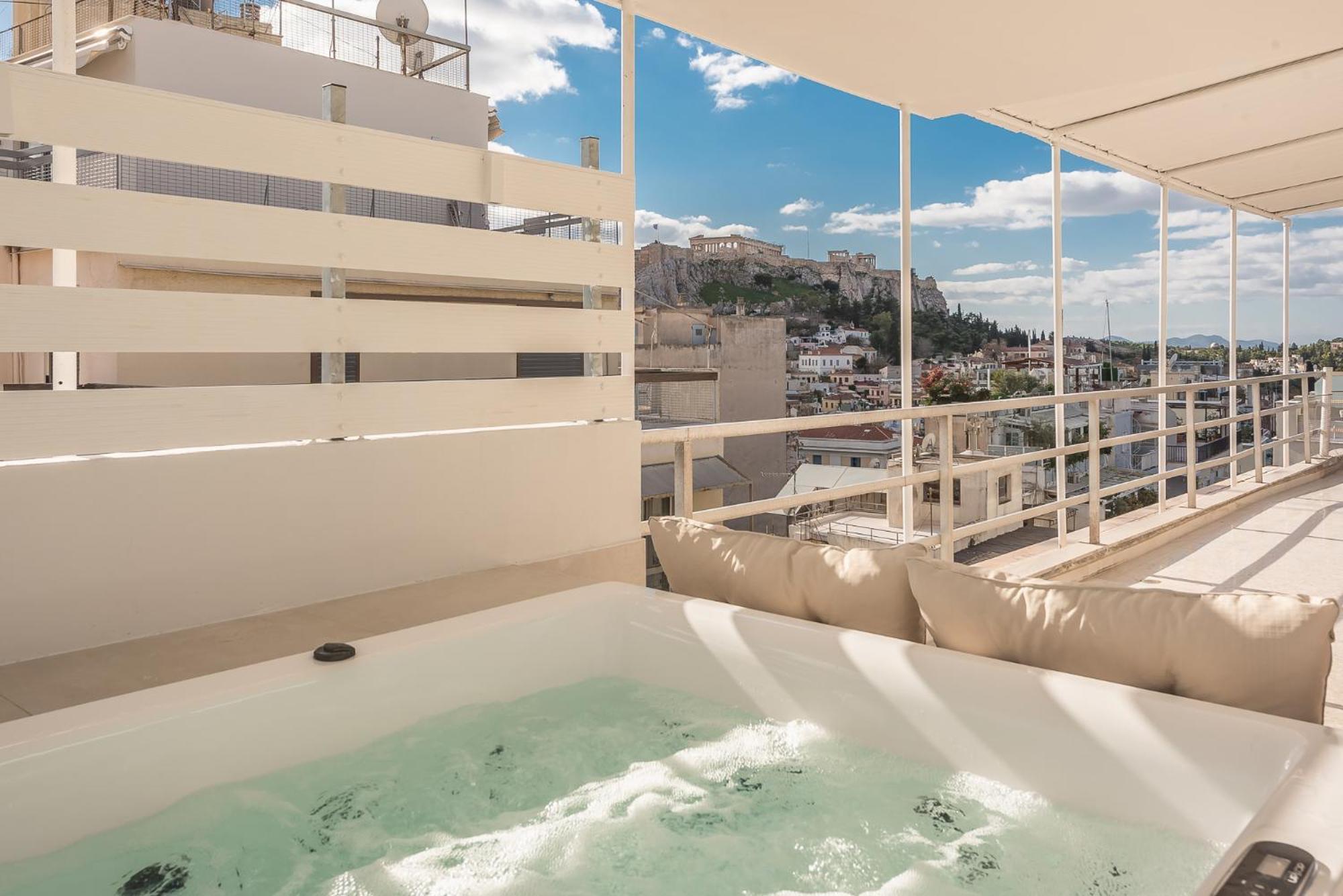 Syntagma Spa With Acropolis View Атина Екстериор снимка